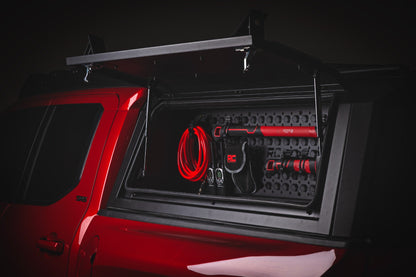 Bed Cap Molle Panel Side Storage Bin Drivers Side Toyota Tacoma (24-26) Rough Country-1