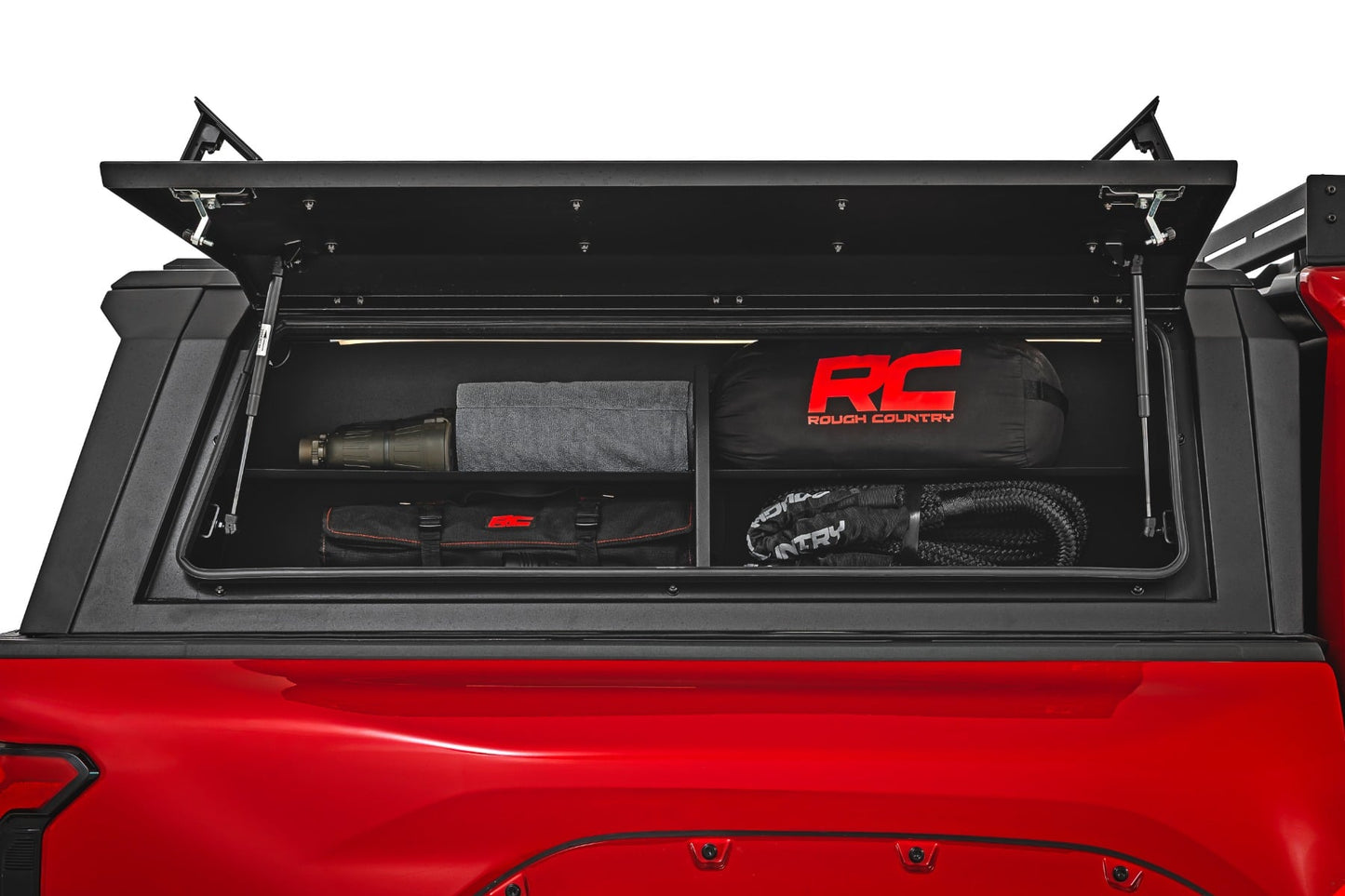 Bed Cap Side Shelf Storage Bin Passengers Side Toyota Tacoma (24-26) Rough Country-1