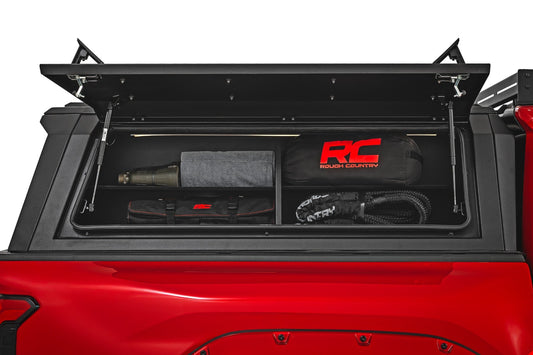 Bed Cap Side Shelf Storage Bin Passengers Side Toyota Tacoma (24-26) Rough Country-1