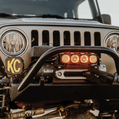 Winch Fairlead Light Mount KC Hilites-8