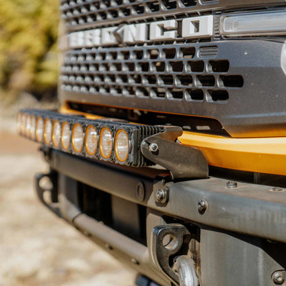Flex Era 30 Inch LED Light Bar Mount Front Bumper Gen6 2021+ Ford Bronco KC Hilites-15
