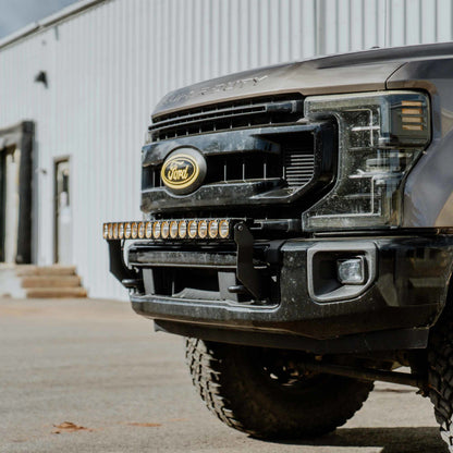 Flex Era 40 Inch LED Light Bar Mnt Front Bumper 2017-2024 Ford Super Duty KC Hilites-9