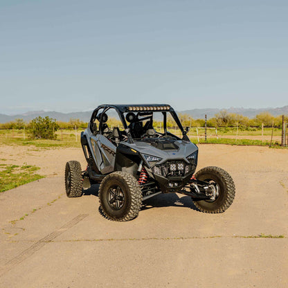Flex Era 30 Inch LED Light Bar Mount Overhead 2022+ Polaris RZR Pro R KC Hilites-13
