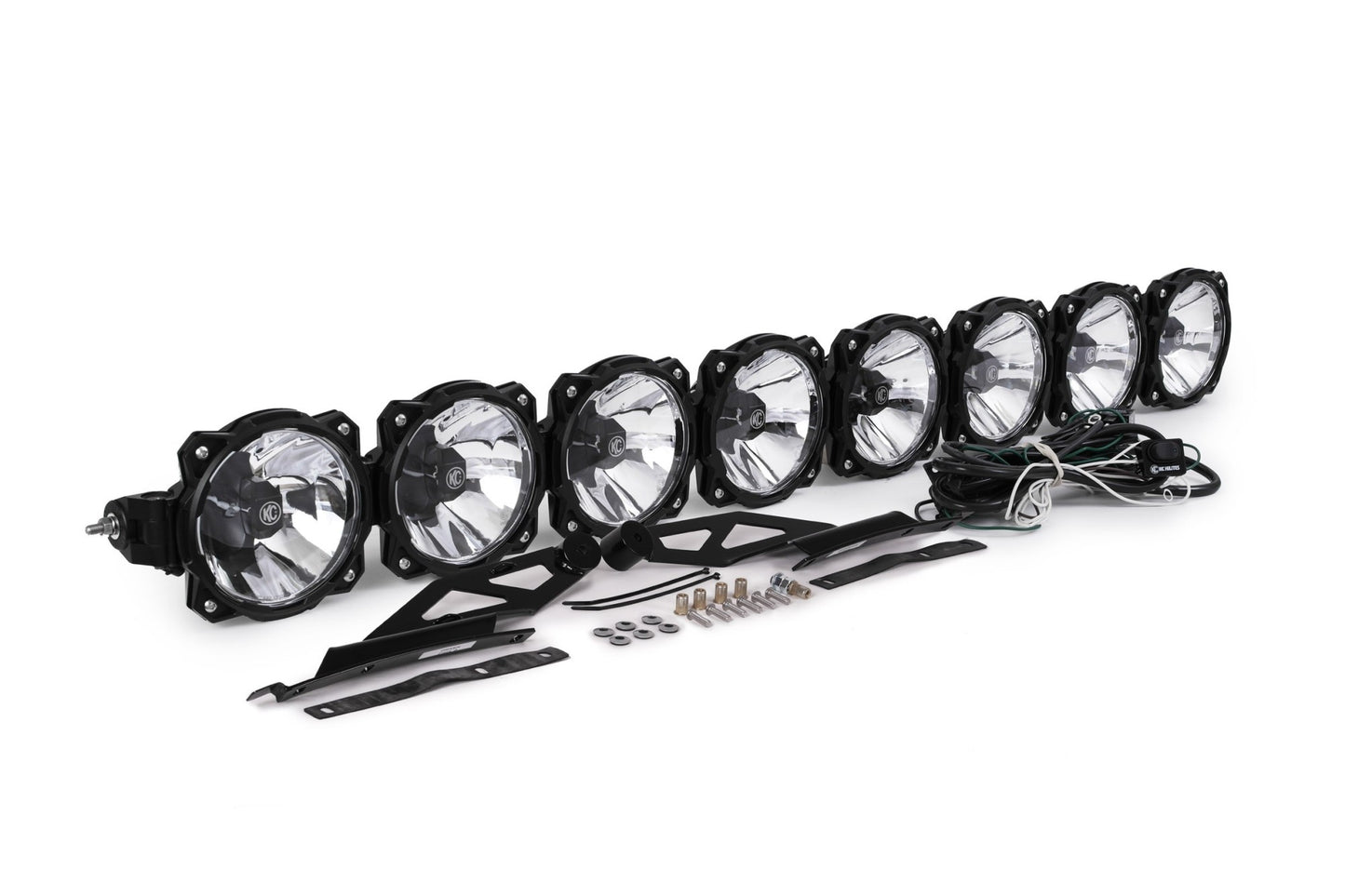 Bracket/Mount Set Overhead Tacoma KC Hilites-1