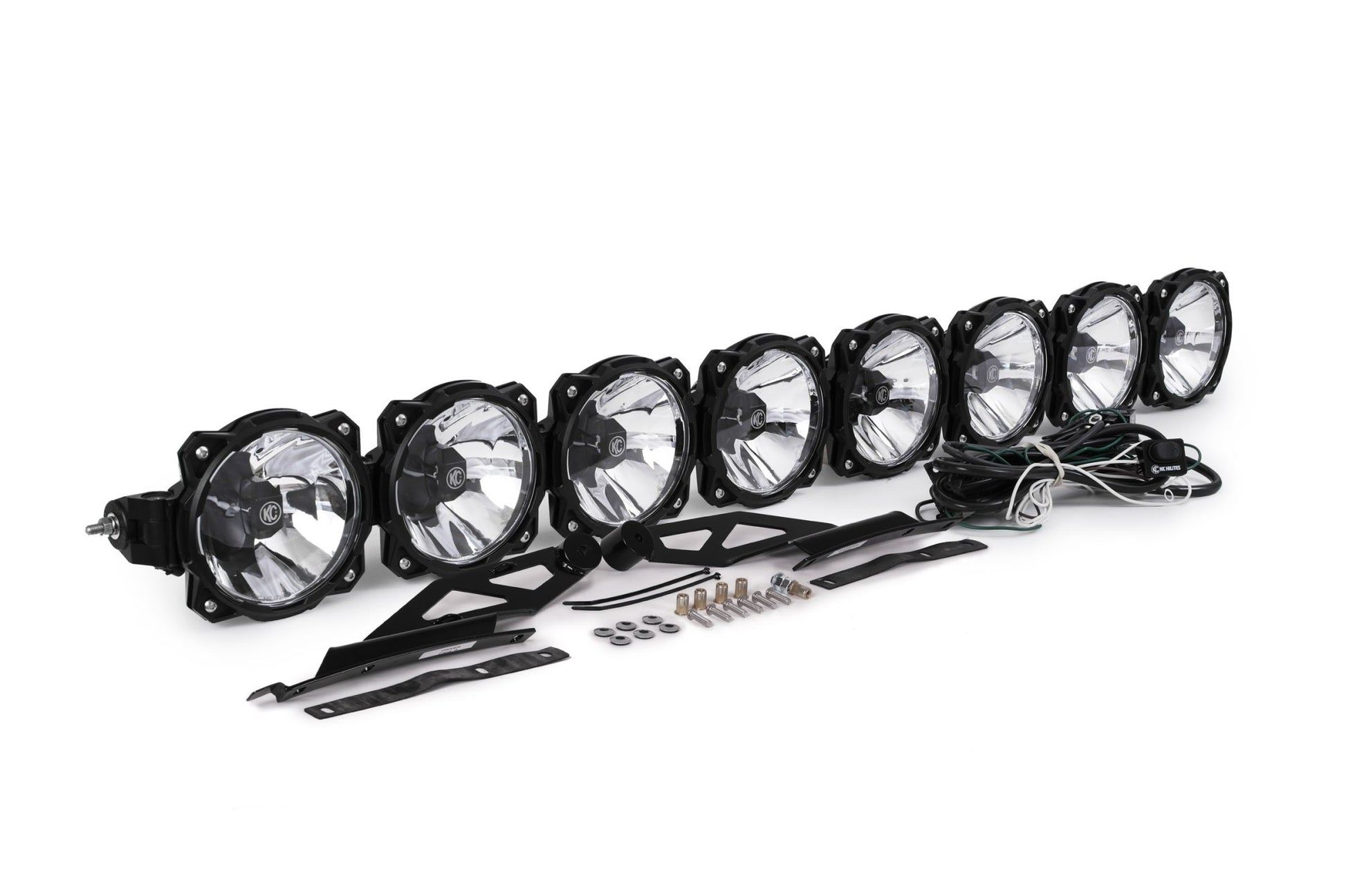 Bracket/Mount Set Overhead Tacoma KC Hilites-1