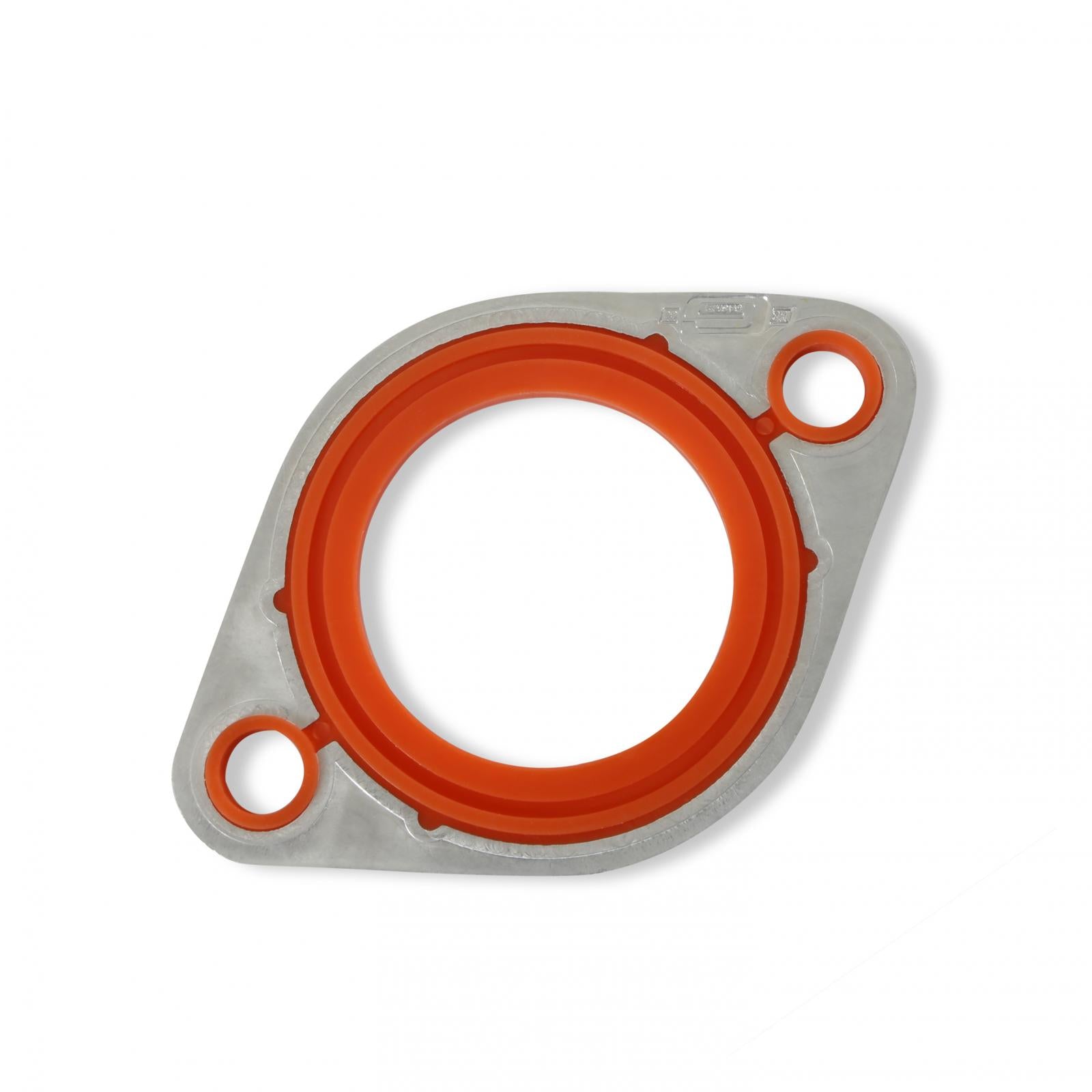 Thermostat Molded Rubber on Aluminum Carrier Fits 1955-2002 Chevrolet 262-400 Gen I Small Block and 1965-2000 Chevrolet 396-502 Big Block, 1979-1992 Mopar 318/360 LA Small Block and 1992-2003 Mopar 3.9L/5.2L/5.9L Magnum Mr Gasket-2