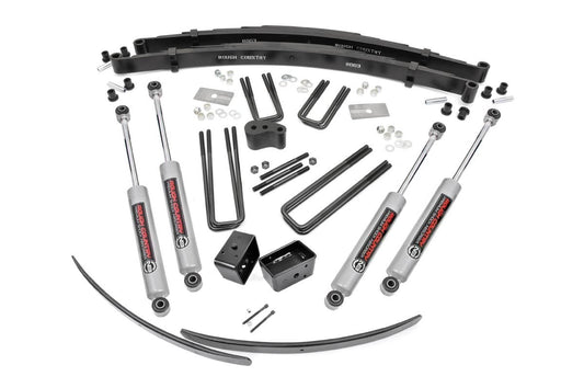 4 Inch Lift Kit | Rear Blocks | Dodge/Plymouth Ramcharger (78-93)/Trailduster (78-81)  Rough Country
