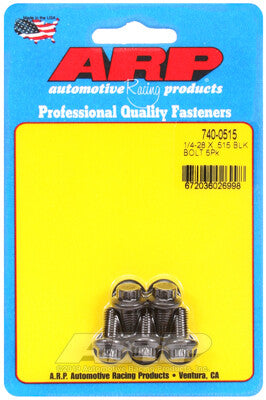 1/4 Inch SAE 12-Point Bolts - Chrome Moly Black Oxide ARP Racing Products-16