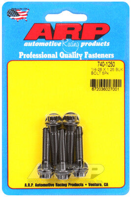 1/4 Inch SAE 12-Point Bolts - Chrome Moly Black Oxide ARP Racing Products-13