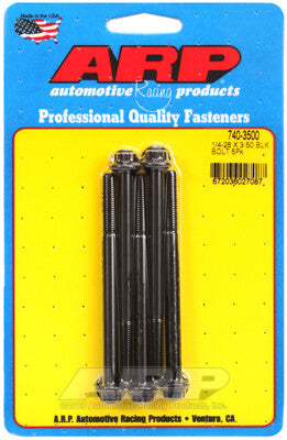 1/4 Inch SAE 12-Point Bolts - Chrome Moly Black Oxide ARP Racing Products-4