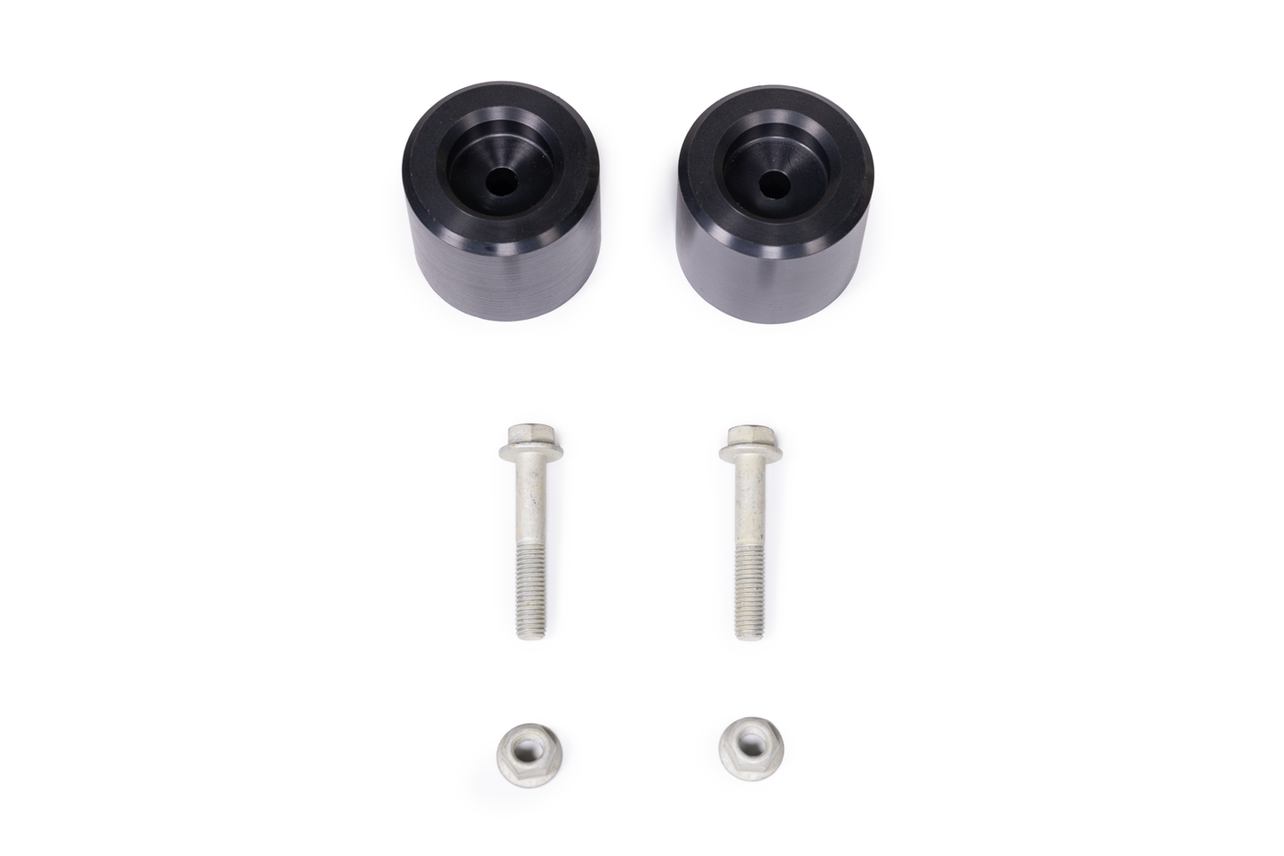 2018-2026 Jeep Wrangler JL/Gladiator JT RoMR 2.5 Inch JL/JT Front Bump Stop Kit Steer Smarts-1