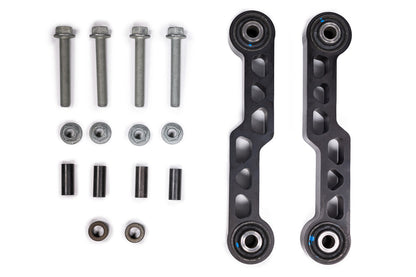 Jeep Front Sway Bar End Link Kit Yeti XD Black Fits 2.5- 3.5 Inch Lift For 07-24 Wrangler JK/JL/Gladiator Steer Smarts-1