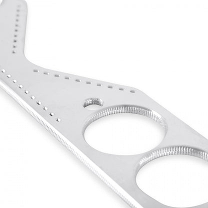 Header Gaskets Aluminum Layered Fits 1955-1991 Chevrolet 262-400 Gen I Small Block Round Ports Mr Gasket-4