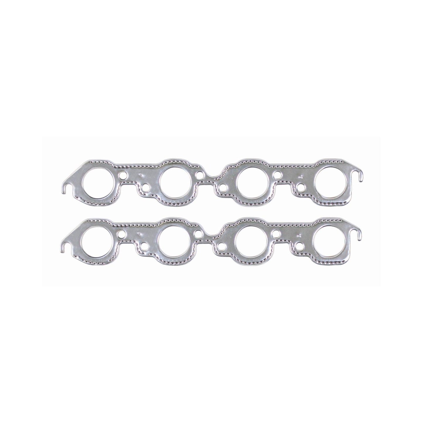 Header Gaskets Aluminum Layered Fits 1965-1990 Chevrolet 396-454 Big Block with Round Ports Mr Gasket
