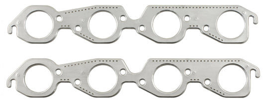 Header Gaskets Aluminum Layered Fits 1965-1990 Chevrolet 396-454 Big Block with Round Ports, 2.15 Inch Mr Gasket