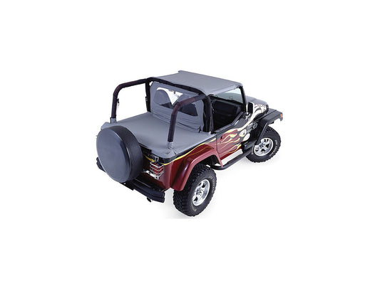 Tonneau Cover for 2018-2021 Jeep Wrangler JL Unlimited (4-Door), Black Diamond Rampage