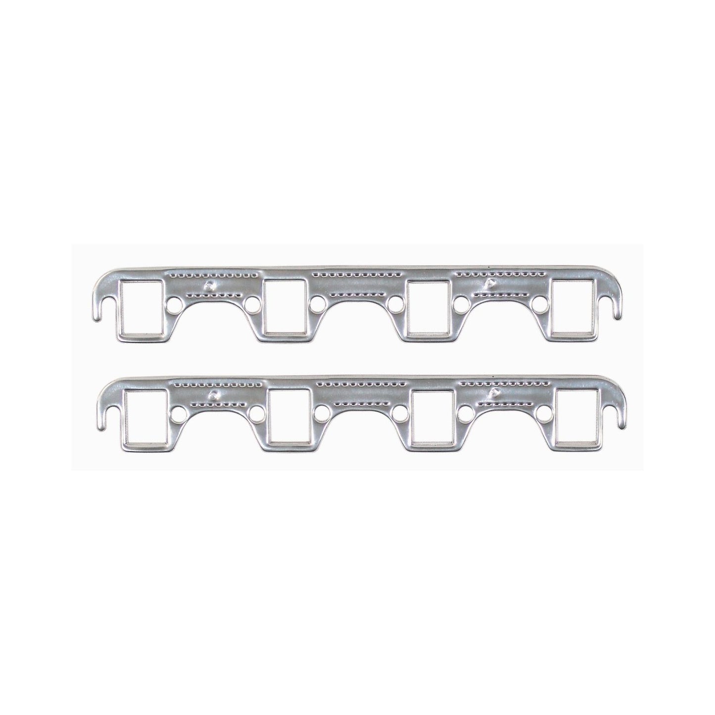 Header Gaskets Aluminum Layered Fits 1964-1995 Ford 289-351W Small Block, Rectangular Ports Mr Gasket