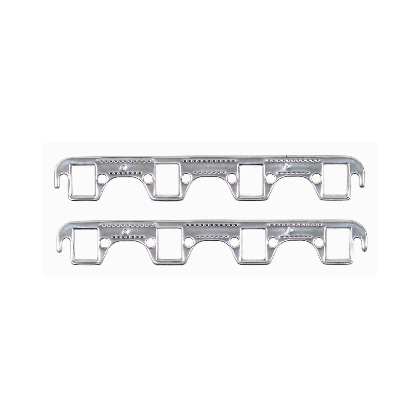 Header Gaskets Aluminum Layered Fits 1964-1995 Ford 289-351W Small Block, Rectangular Ports Mr Gasket