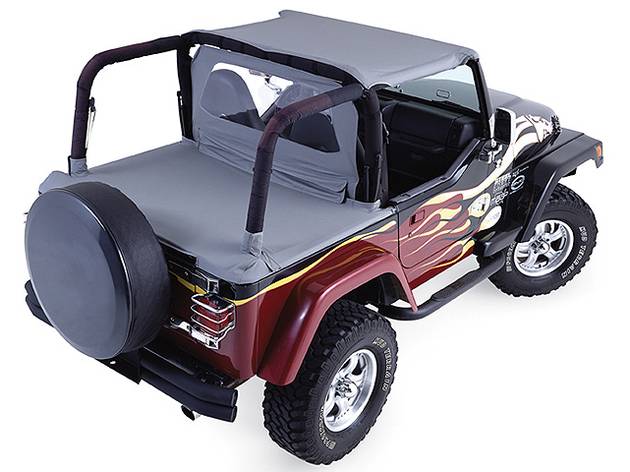 Soft Top Tonneau Cover for 2018-2021 Jeep Wrangler JL (2-Door) Rampage