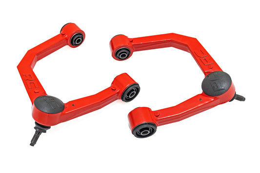 Rough Country Red Forged Upper Control Arms 3.5 Inches Of Lift Toyota 4Runner (10-23)/Tacoma (05-23) Rough Country