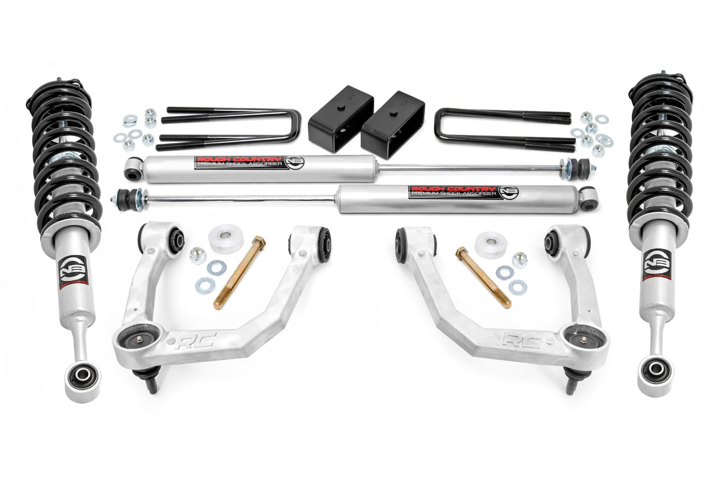 3.5 Inch Lift Kit UCA N3 Struts Toyota Tacoma 2WD/4WD (2005-2023) Rough Country