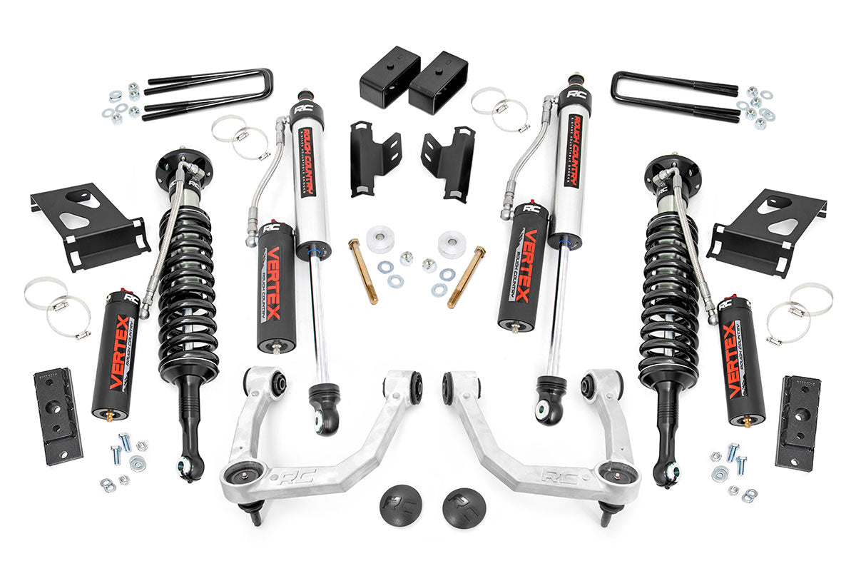 Rough Country 3.5 Inch Lift Kit UCA Vertex 05-21 Toyota Tacoma 2WD/4WD Rough Country