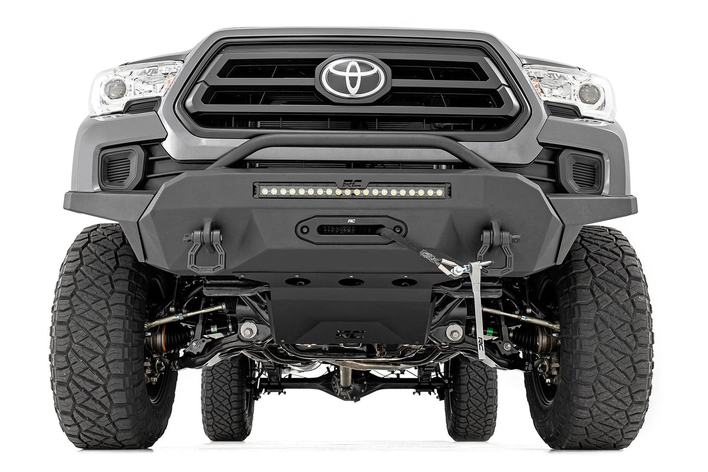 3.5 Inch Lift Kit UCA Vertex Red Toyota Tacoma 2WD/4WD (2005-2023) Rough Country-3