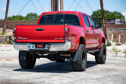 3.5 Inch Lift Kit Vertex Red Toyota Tacoma 2WD/4WD (2005-2023) Rough Country-4