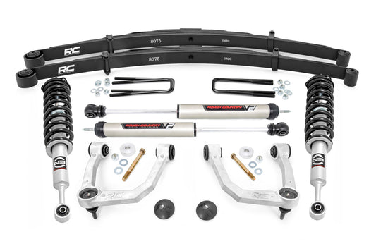 Rough Country 3.5 Inch Toyota Bolt-On Lift w/N3 Struts and V2 Shocks w/Rear Leaf Springs 05-21 Toyota Tacoma Rough Country