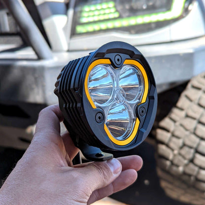Flex Era 3 Shroud Round Universal KC Hilites-4