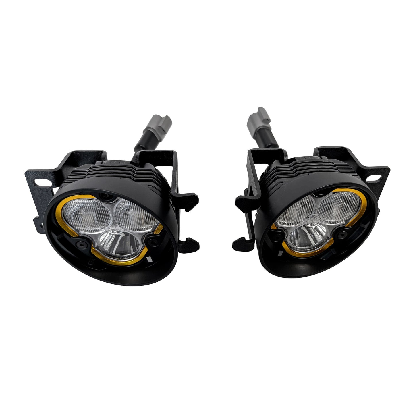 Flex Era 3 Fog Pocket Round Toyota KC Hilites-3