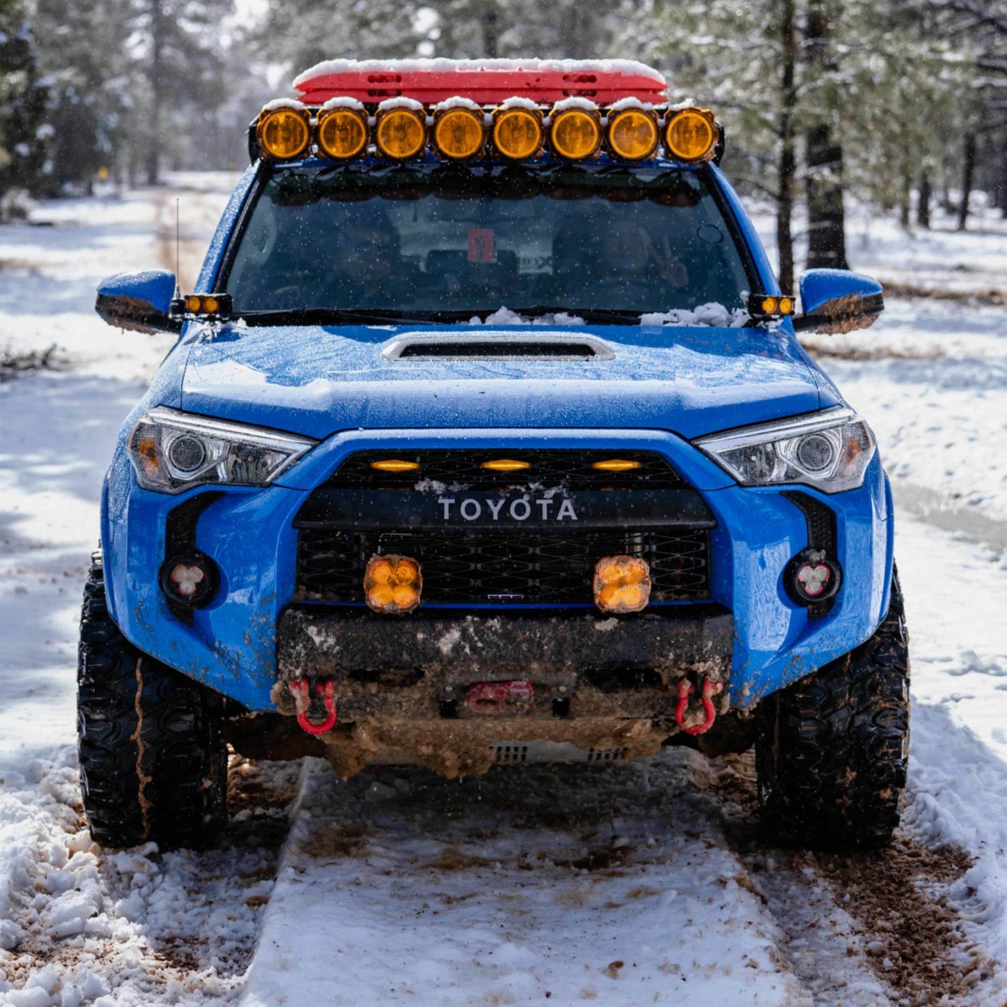 Flex Era 3 Fog Pocket Round Toyota KC Hilites-5