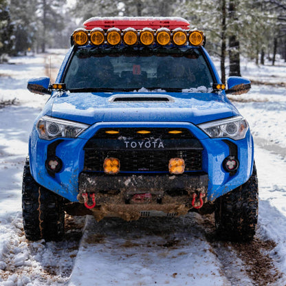 Flex Era 3 Fog Pocket Round Toyota KC Hilites-5