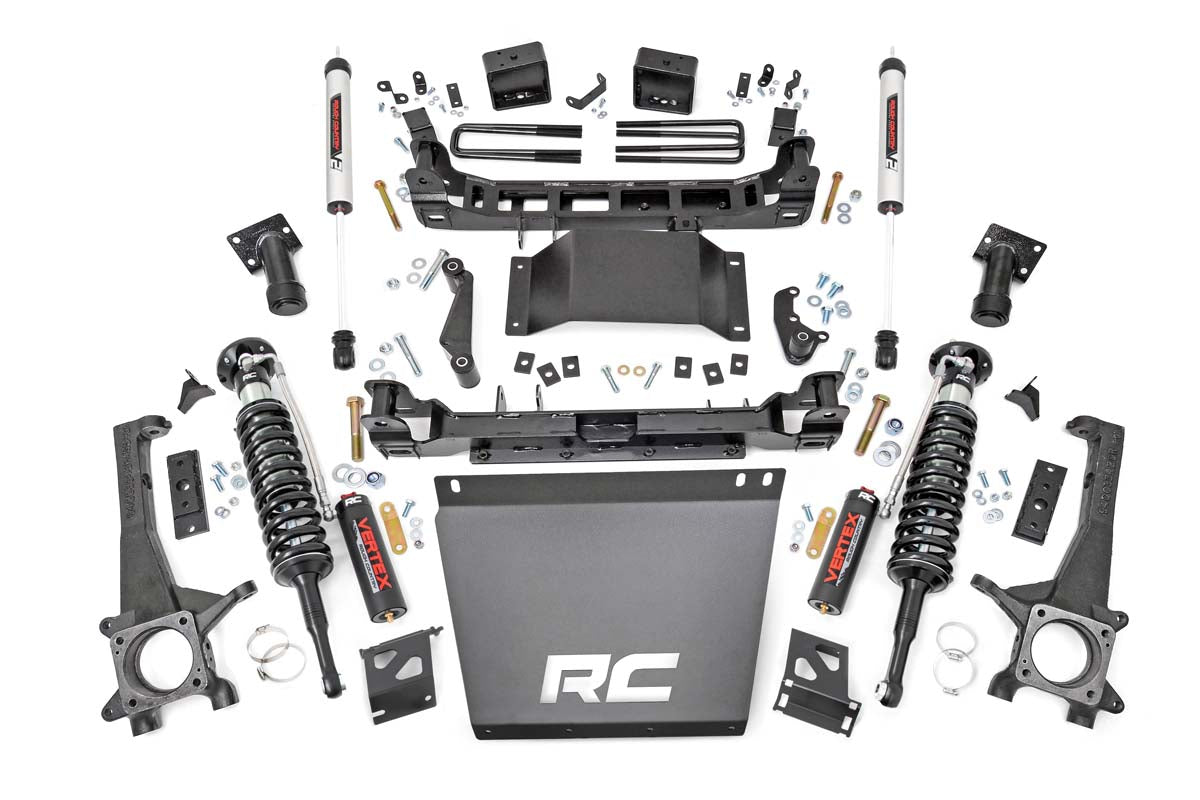 Rough Country 6.0 Inch Toyota Suspension Lift Kit w/ Vertex Coilovers and V2 Shocks (05-15 Tacoma 4WD/2WD) Rough Country