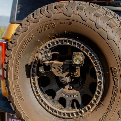 Spr Tir Carr (M14x1.5 Lug) 18+ Jeep Wrangler JL /21+ Ford Bronco Raptor KC Hilites-13