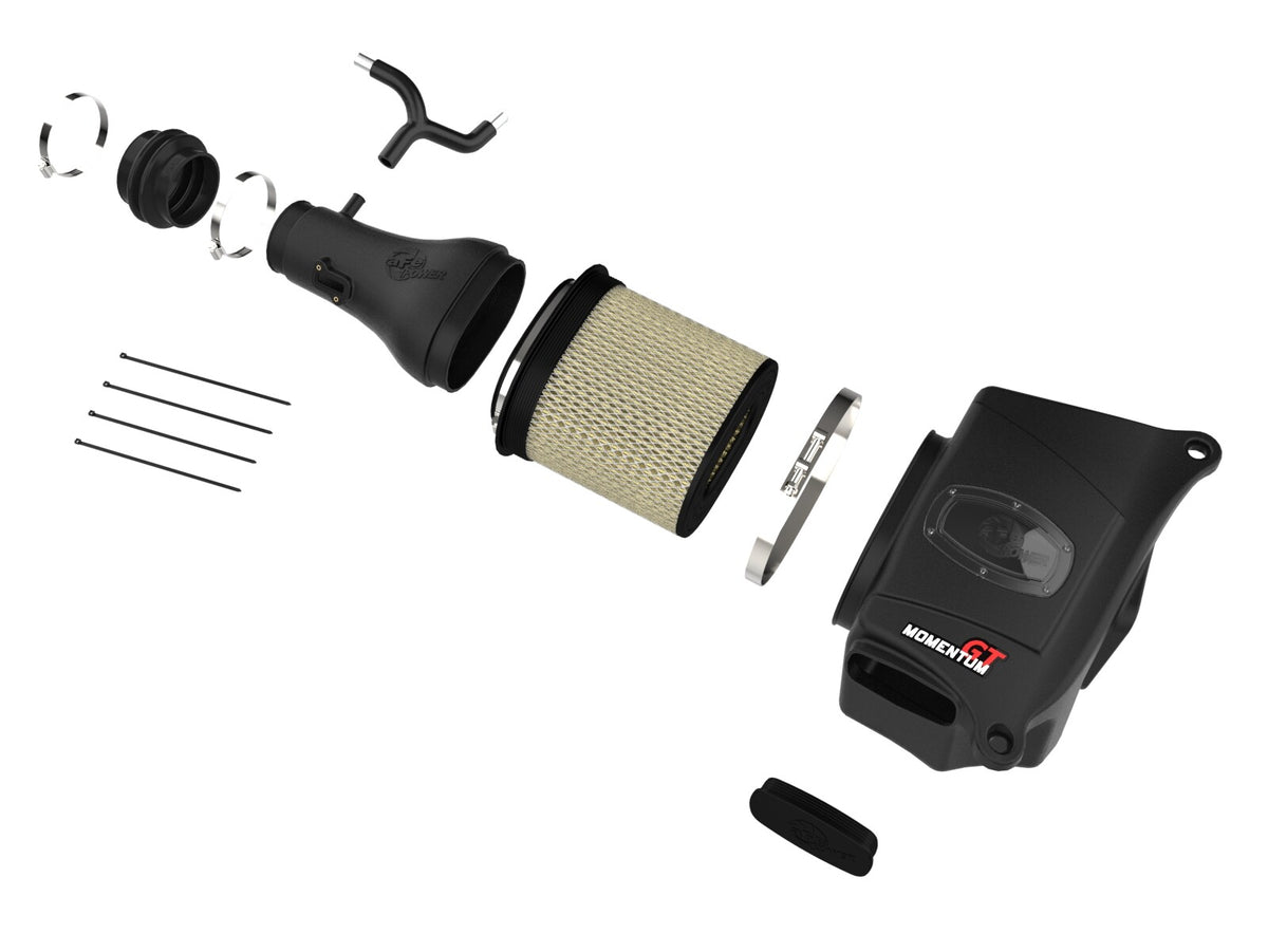 Momentum GT Cold Air Intake System w/ Pro GUARD7 Filter Nissan Armada 17-24/Nissan Patrol 10-24 (Y62)/Infiniti QX80 14-24/Infiniti QX56 11-13 V8-5.6L aFe Power-1