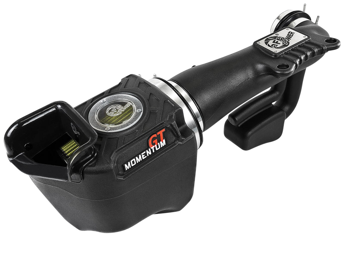 Momentum GT Cold Air Intake System w/ Pro Guard 7 Filter Jeep Wrangler (JK) 12-18 V6-3.6L 12 ft-lbs Torque Gain aFe Power