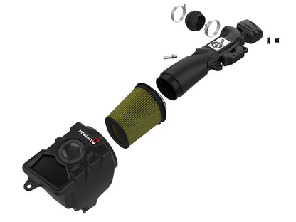 Momentum GT Cold Air Intake System w/ Pro Guard 7 Filter Jeep Wrangler (Jl)/Gladiator (Jt) 18-26 V6-3.6L aFe Power-5