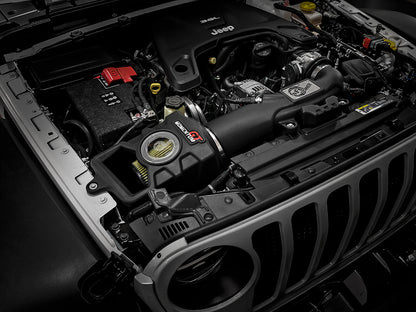 Momentum GT Cold Air Intake System w/ Pro Guard 7 Filter Jeep Wrangler (Jl)/Gladiator (Jt) 18-26 V6-3.6L aFe Power-7