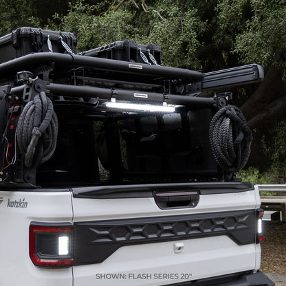 Flash Series Lights 10 Inch Single Multi Function LED Light Bar Black Go Rhino-1