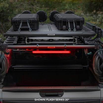 Flash Series Lights 10 Inch Single Multi Function LED Light Bar Black Go Rhino-3