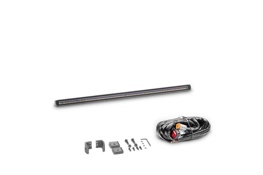 Flash Series Lights 20 Inch Single Multi Function LED Light Bar Black Go Rhino