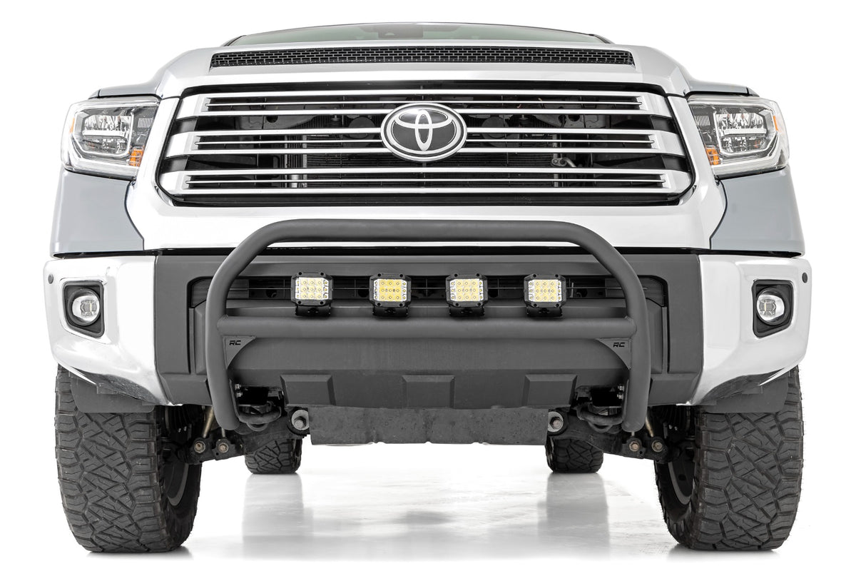 Nudge Bar 20 Inch Chrome Series Single Row LED 07-21 Toyota Tundra Rough Country-2