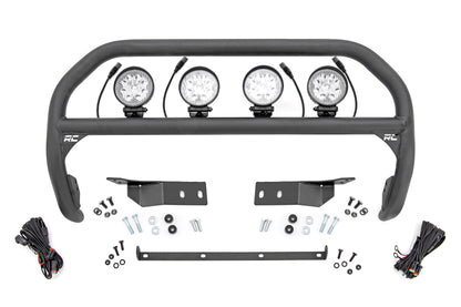 Nudge Bar 4 Inch Round Led (x4) 07-21 Toyota Tundra 2WD/4WD Rough Country
