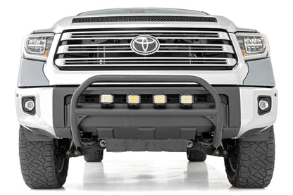 Nudge Bar 4 Inch Round Led (x4) 07-21 Toyota Tundra 2WD/4WD Rough Country-2