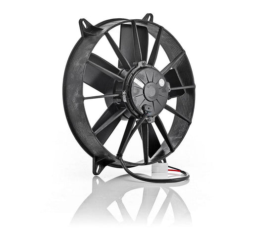 11 Inch Electric Pusher Fan Euro Black High Torque Radiator Be Cool