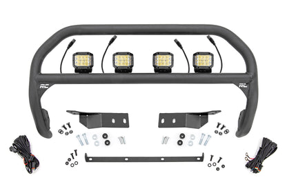 Nudge Bar 3 Inch Wide Angle Led (x4) 07-21 Toyota Tundra Rough Country