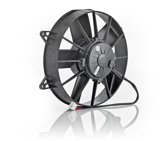 10 Inch Electric Pusher Fan Euro Black High Torque Radiator Be Cool