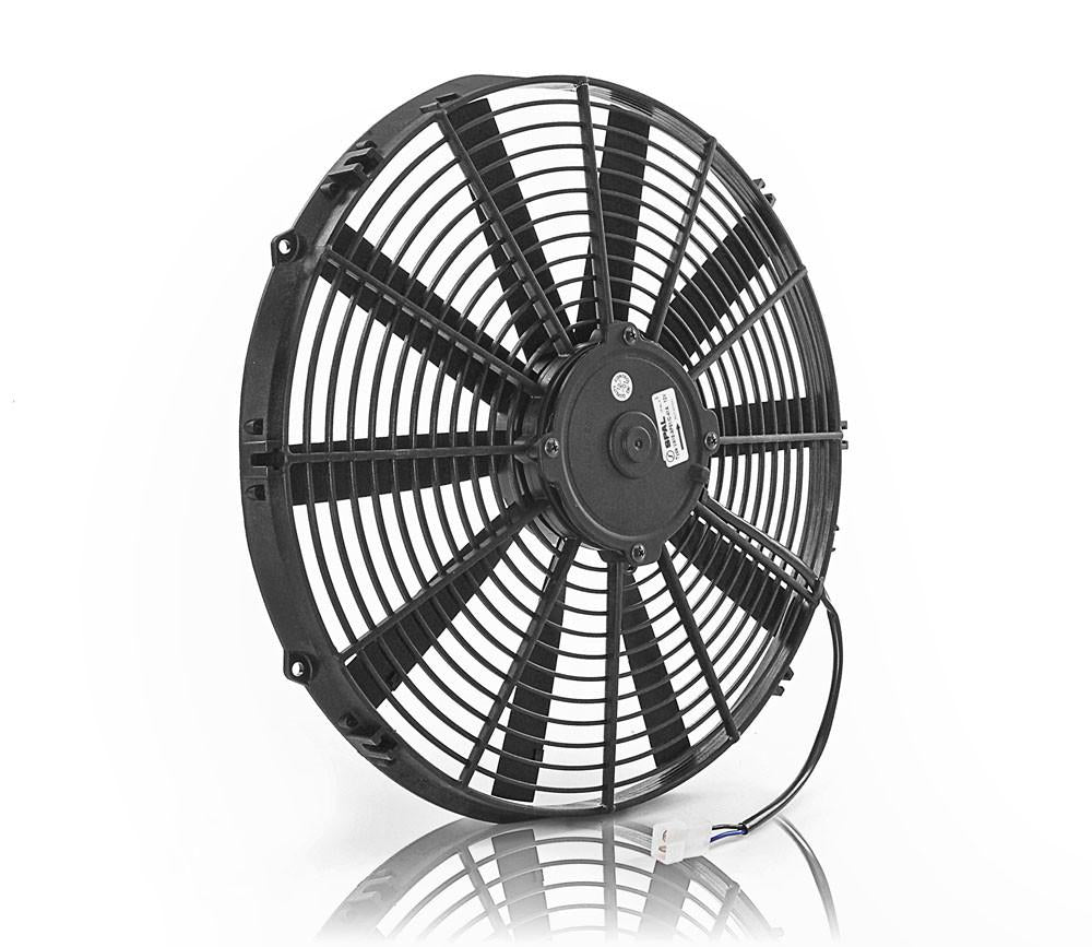 16 Inch Electric Puller Fan Euro Black Medium Profile Radiator Be Cool