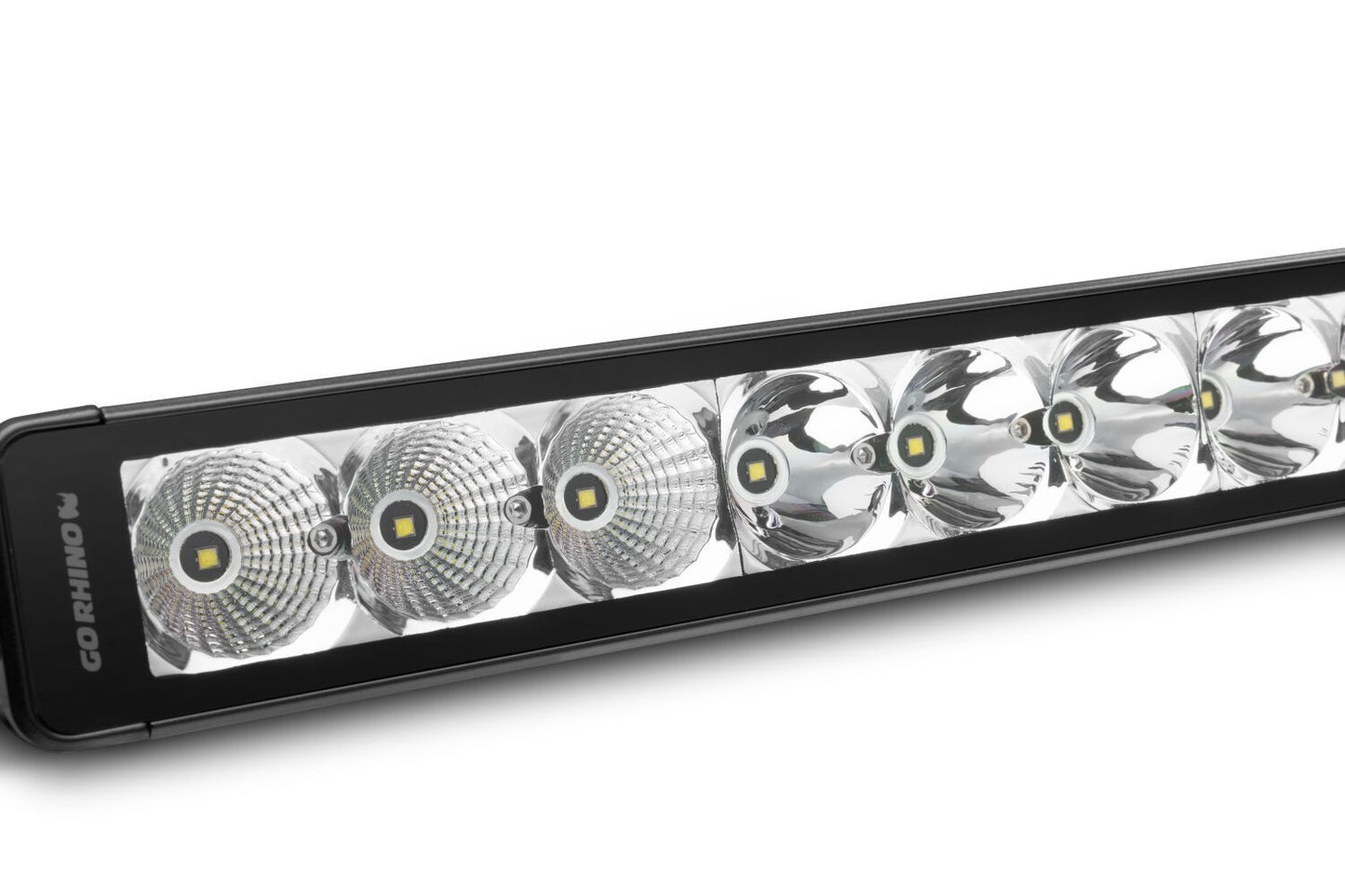 Bright Series Lights 20.5 Inch Single Row LED Light Bar Black Go Rhino-2